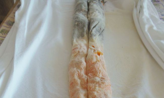 Tökös-mákos, tökös-almás rétes