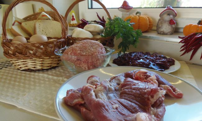 Töltött dagadó - Hozzávalók