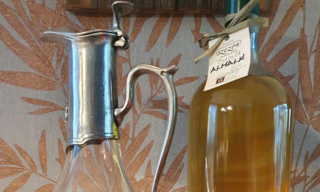 Újbor és házi készítésű almalé