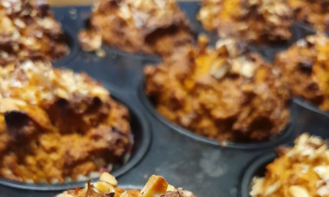 Sütőtökös muffin