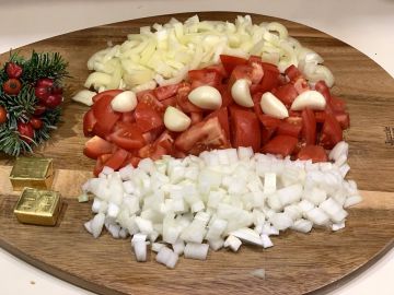 Harcsapaprikás - Hozzávalók