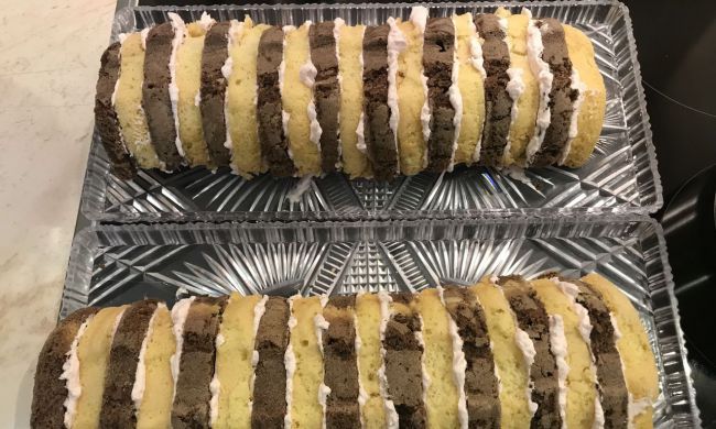 Méteres kalács - összeállítás