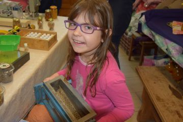 Kis biológusok, természet barátok találkozása Sipos Gazdával