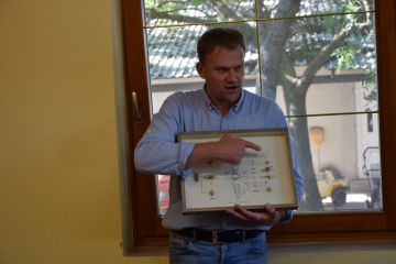 Kis biológusok, természet barátok találkozása Sipos Gazdával