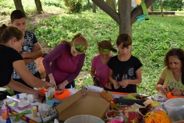 Családi indián tábor Sipos Gazdával