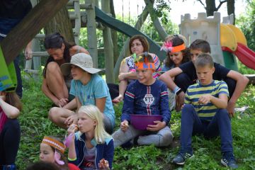 Családi indián tábor Sipos Gazdával