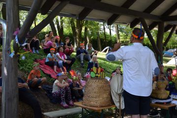 Családi indián tábor Sipos Gazdával