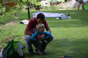 Családi indián tábor Sipos Gazdával