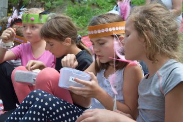 Családi indián tábor Sipos Gazdával