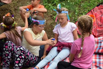 Családi indián tábor Sipos Gazdával