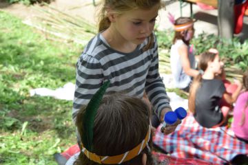 Családi indián tábor Sipos Gazdával