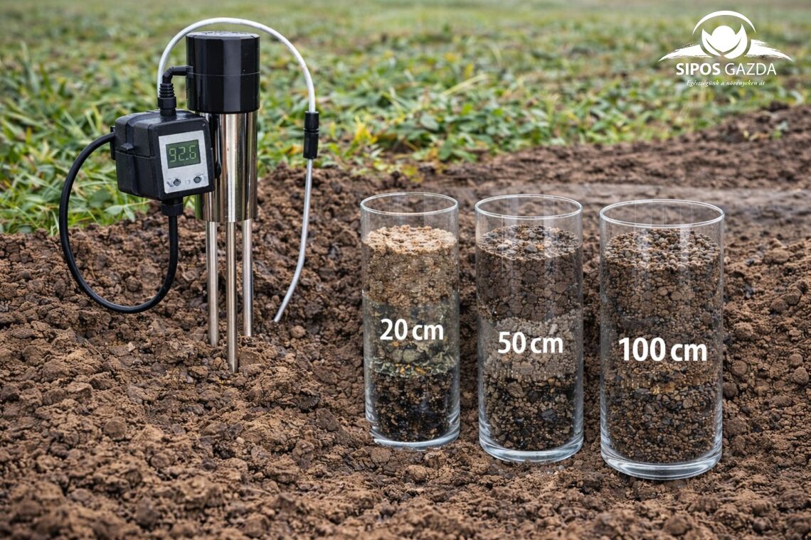 Közeleg a tavasz, vajon mennyi víz van a talajban?