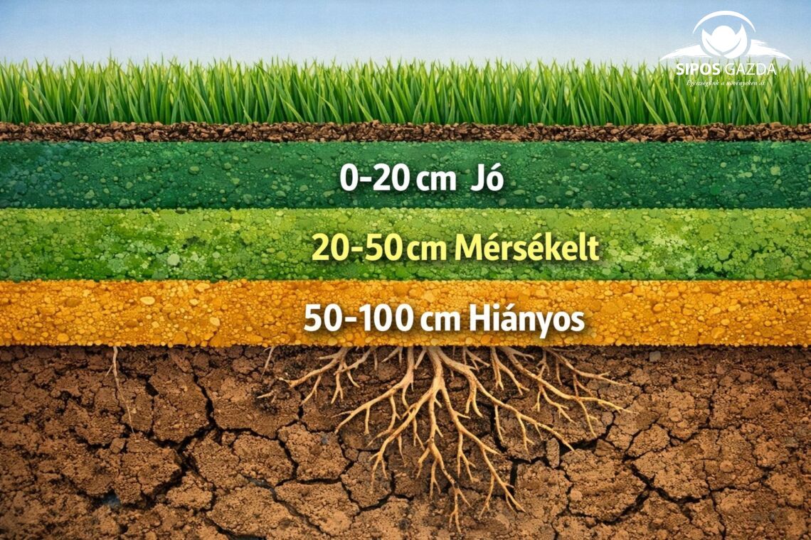 Közeleg a tavasz, vajon mennyi víz van a talajban?