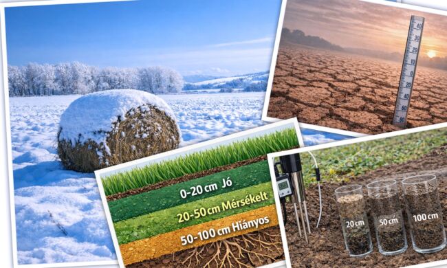 Közeleg a tavasz, vajon mennyi víz van a talajban?